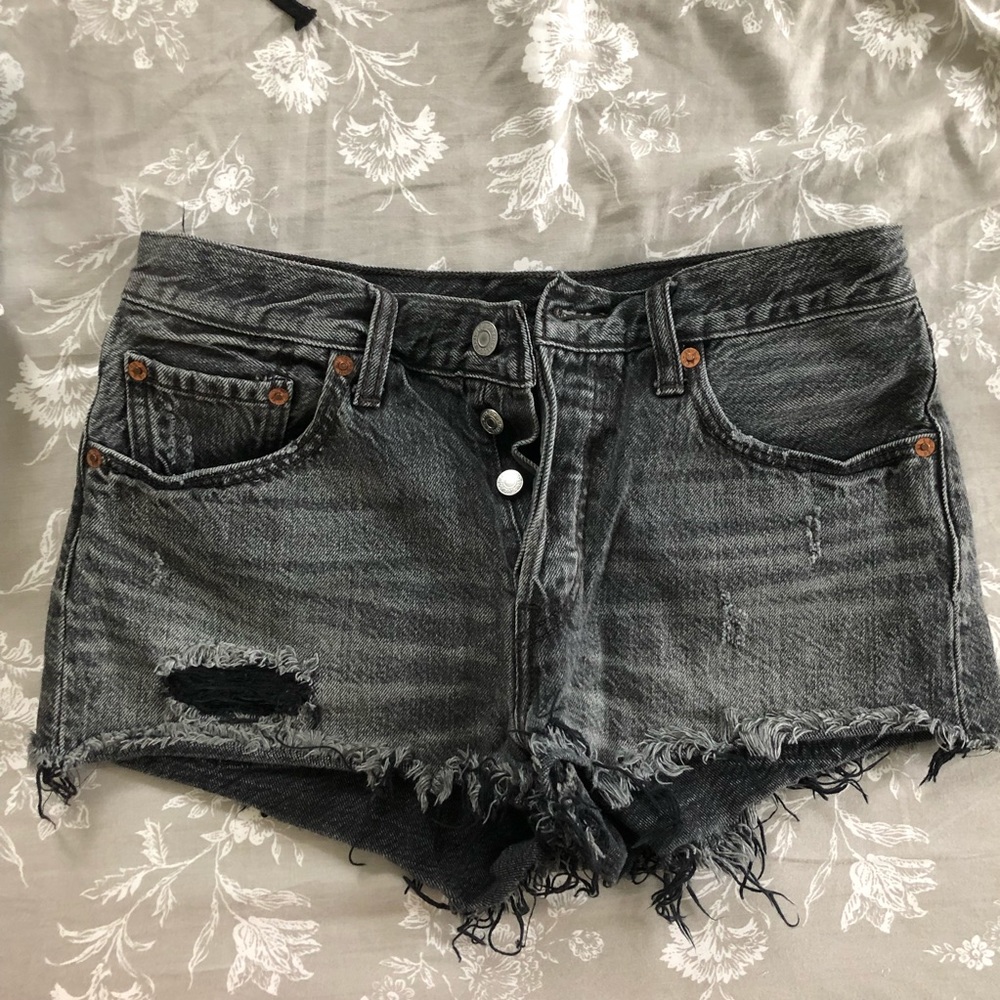 Levi 501 denim shorts